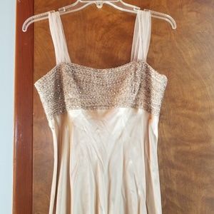 Gold Formal Dress